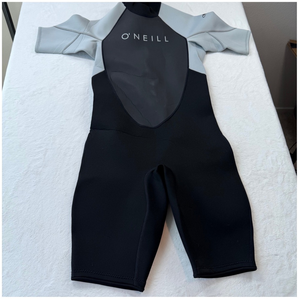 O'Neill Reactor-2 Wetsuit Mens L Black New 2mm BZ S/S Springsuit